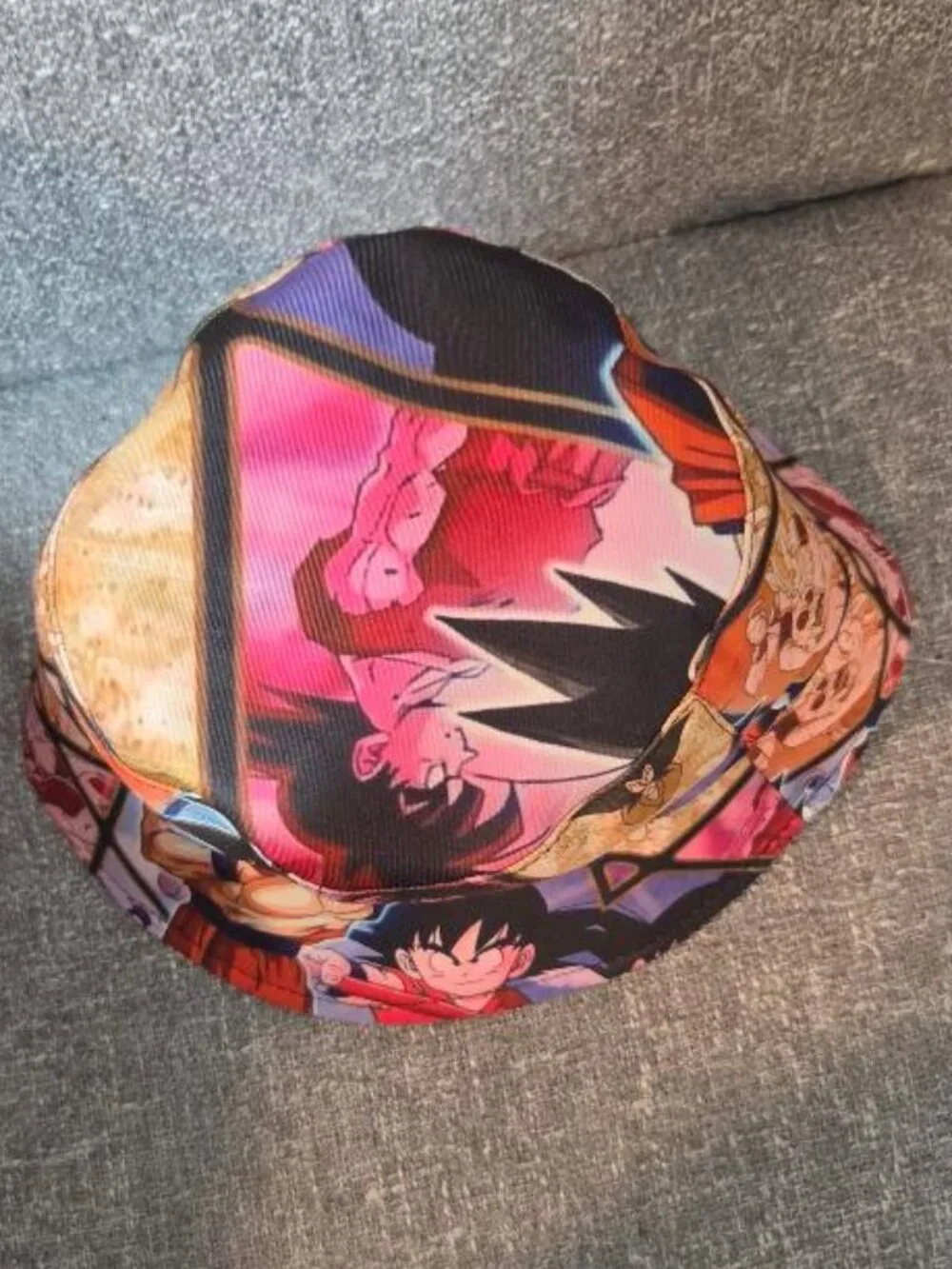 Children's Dragon Ball Z Themed Collage Bucket Hat